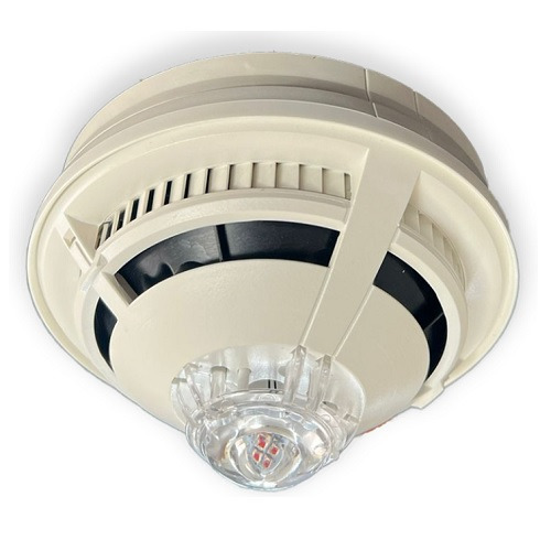 GENT S4T-711-VAD-HPR Multisensor óptico/térmico analógico serie S-Quad con indicador de alarma (VAD) incorporado y autocomprobac