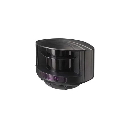 GJD GJD500 Sensor láser D-TECT, área de detección de 25 × 25 m, alta precisión. Color negro. Para interior o exterior.