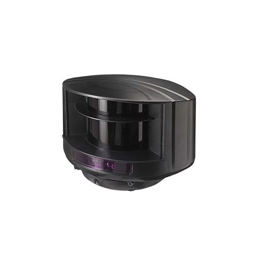 GJD GJD505 Sensor láser D-TECT, área de detección de 5 × 5 m, alta precisión. Color negro. Para interior o exterior.