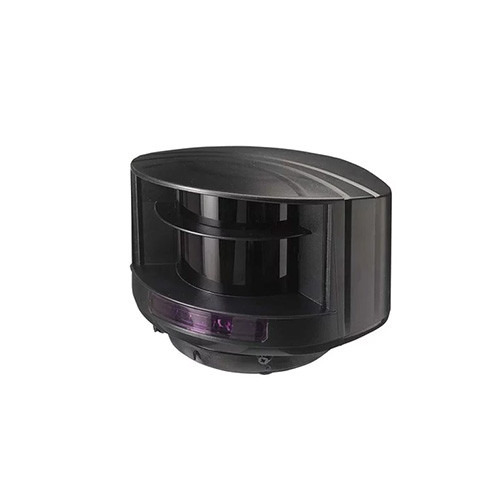 GJD GJD509 Sensor láser D-TECT, área de detección de 10 × 10 m, alta precisión. Color negro. Para interior o exterior.