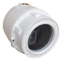 GJD GS100 Barrera ATEX de exterior de infrarrojos activos, modulada por pulsos para zonas 1 y 2 . Alcance 100m, TX y RX