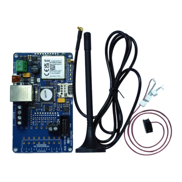 GL-Seguridad SISCOM-FB2-MA2000 Transmisor de alarma GSM-GPRS/IP para paneles de control Max Morley