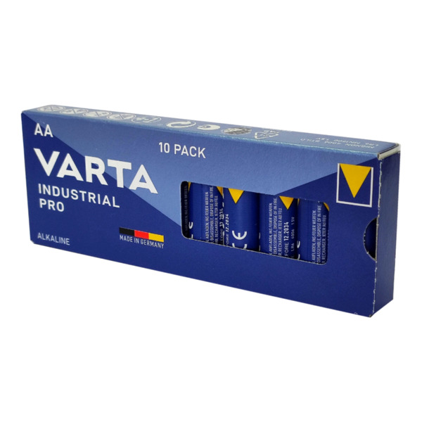 Global AA-LR06-10U Pila Alcalina VARTA AA LR06 Caja de 10 Unidades (1)