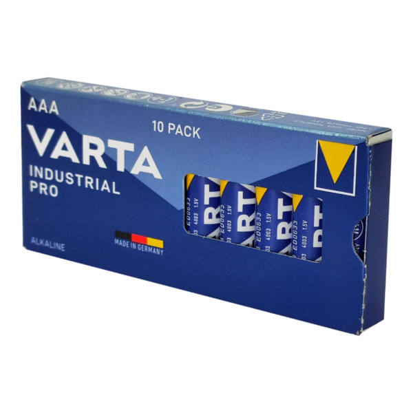 Global AAA-LR03-10U Pila Alcalina VARTA AAA LR03 Caja de 10 Unidades (1)