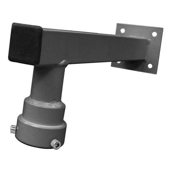 Global BACULO-BRAZO-PTZ-350-GRIS Soporte de 350mm para instalación de camara speed dome en báculo de 3.5 o 4.5m de color gris