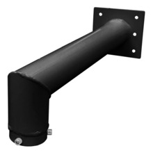 Global BACULO-BRAZO-PTZ-500-NEGRO Soporte de 500mm para instalación de camara speed dome en báculo de 6m de color negro