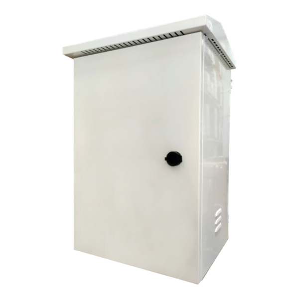 Global BACULO-CAJA-SH-25-BLANCO INTEGRATION CABINET. Caja de acero 600x400x300 para báculo de 6m o pared. Color blanco (1)