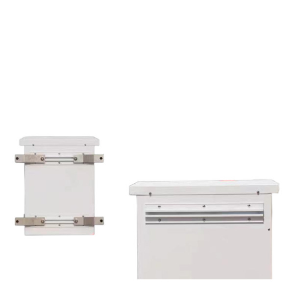 Global BACULO-CAJA-SH-25-BLANCO INTEGRATION CABINET. Caja de acero 600x400x300 para báculo de 6m o pared. Color blanco (4)