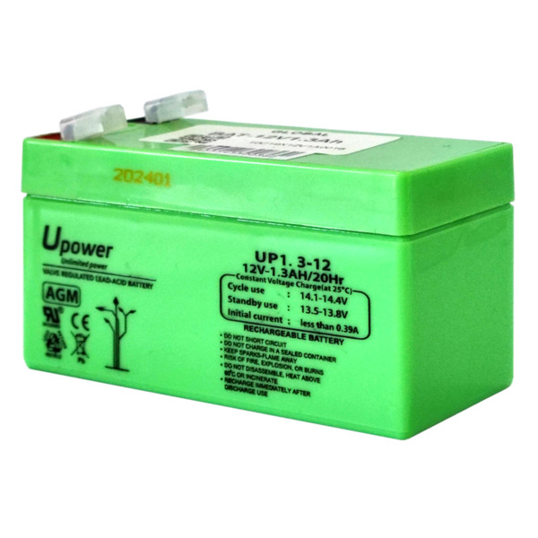 Global BAT-12V1.3Ah Batería de plomo AGM 12V-1.3Ah