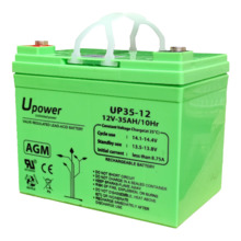 Global BAT-12V35Ah Batería de plomo AGM 12V-35Ah
