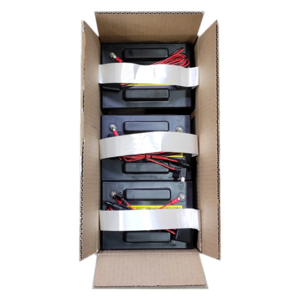 Global BAT-7.5V400-DC-eZ8-V Batería de Zinc-Aire 7.5V-400 (7.5V/2150Wh) - Modelo vertical. Triple conector DC: Jack, mini USB y (2)