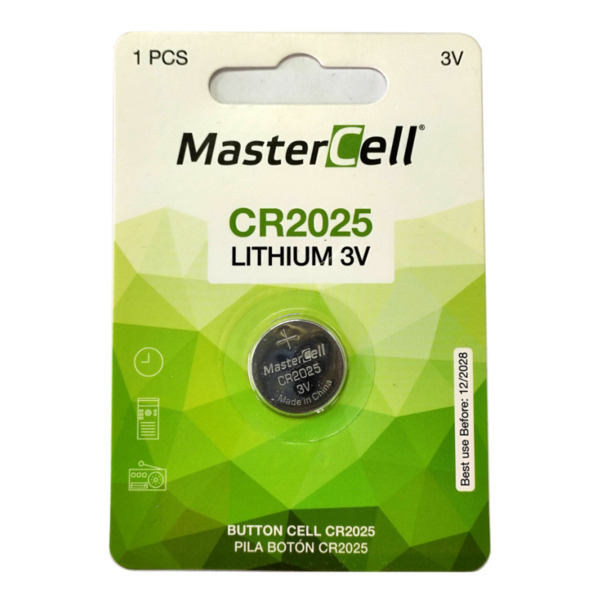 Global CR2025 PILA BOTON LITIO BLISTER 3V 170mAh