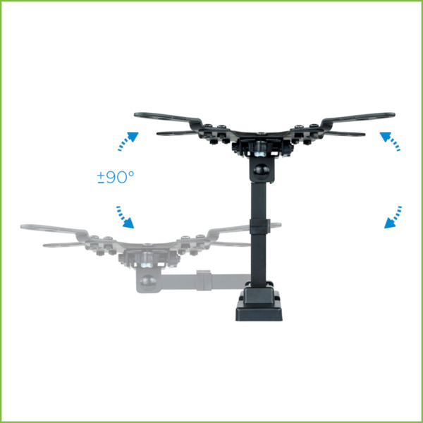 Global LP2042TNL-B Soporte Pared Monitores 13"- 42" hasta 20Kg Inclinación +5°/-12° (6)