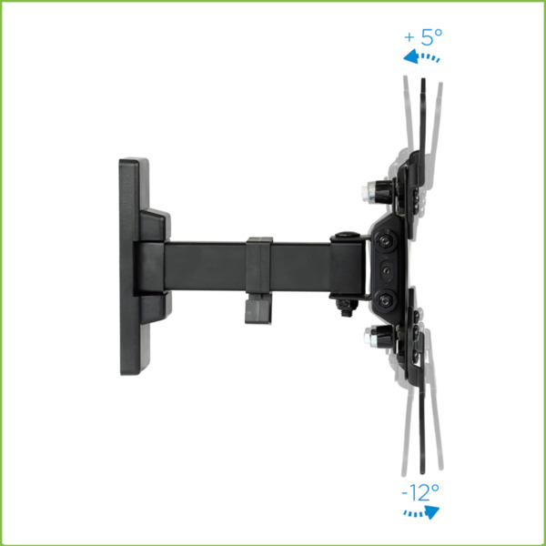 Global LP2042TNL-B Soporte Pared Monitores 13"- 42" hasta 20Kg Inclinación +5°/-12° (1)