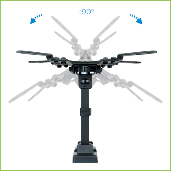 Global LP2042TNL-B Soporte Pared Monitores 13"- 42" hasta 20Kg Inclinación +5°/-12° (7)