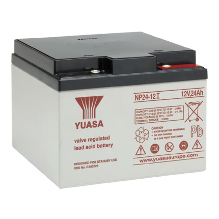 Comprar Global NP24-12 Batería de 12V. Capacidad 24Ah. Conexión mediante tornillo M6