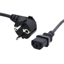 Global POWER-CORD-C13 Cable de alimentación CEE Schuko a C13