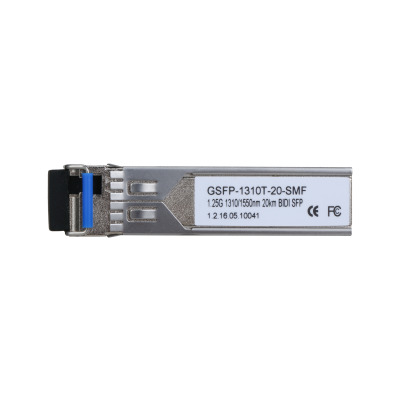 (GSFP-1310T-20-SMF) DAHUA MÓDULO ÓPTICO GIGABIT TRANSCEPTOR DE FIBRA SFP MONOMODO SM PUERTO LC ENVÍO 1310NM RECEPCIÓN 1550NM HAS (2)