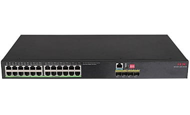 H3C - (9801A2DK) - H3C IE4320-28S-HPWR L2 INDUSTRIAL ETHERNET SWITCH WITH 8*10/100/1000BASE-T POE++ PORTS,16*10/100/1000BASE-T P (1)