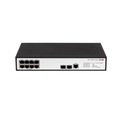 Comprar H3C H3C-34 LS-1850V2-10P-EI-GL Switch H3C L2 gestionable L2. 8 puertos Ethernet Gigabit. 2 ranuras SFP Gigabit. 1 puerto consola. División VLAN, 802.3x. Agregación de enlaces. IGMP Snooping. Gestión web simplificada. Direcciones MAC 16K. Capacida