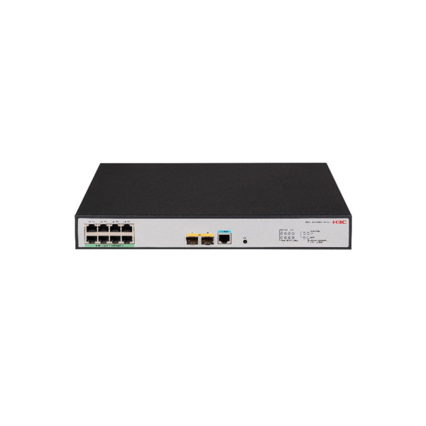 H3C H3C-35 LS-5120V3-10P-PWR-LI-GL Switch PoE H3C gestionable L3. 8 puertos PoE+ Gigabit. 2 puertos SFP Gigabit. 1 puerto consol