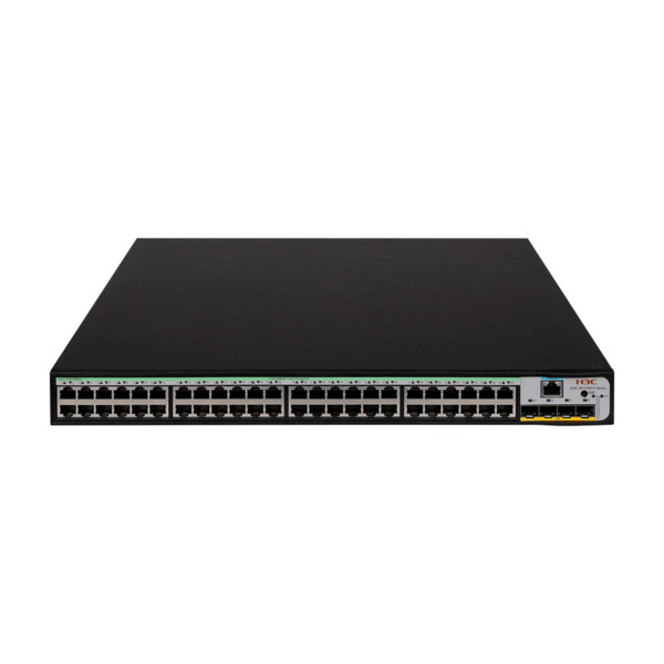 H3C H3C-44 LS-1850V2-52X-PWR-GL Switch PoE H3C gestionable L2. 48 puertos PoE Gigabit. 4 puertos SFP+ Ten-Gigabit. 1 puerto cons