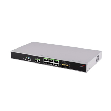 Comprar H3C H3C-56 EWP-WSG1812X-PWR Pasarela inalámbrica H3C de servicios integrados. 12 puertos PoE+ Gigabit. 2 puertos SFP+ Ten-Gigabit. 2 puertos WAN RJ45 Gigabit. Incluye 32 licencias AP (ampliable hasta 64). Entrega PoE de hasta 30W por puerto y 150