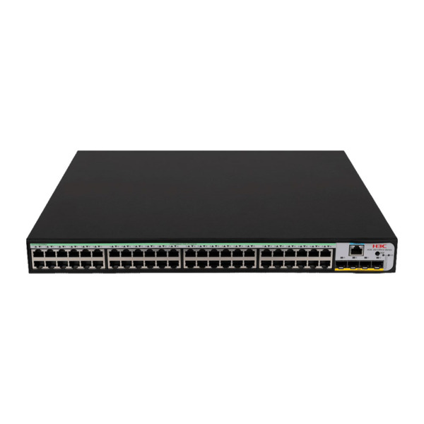 H3C H3C-68 LS-5120V3-52S-PWR-LI-GL Switch PoE H3C gestionable L3. 48 puertos PoE Gigabit, de los cuales 12 soportan PoE+ Gigabit