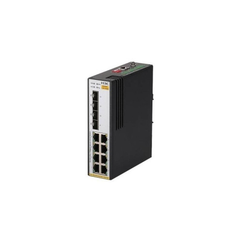 H3C IE4300-12P-PWR L2 INDUSTRIAL ETHERENT SWITCH WITH 8*10/1 (1)