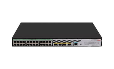 H3C LS-5120V3-28S-LI-GL switch Gestionado L3 Gigabit Ethernet (10/100/1000) Negro, Blanco
