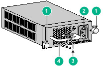 Comprar H3C - PSR75-12A-GL - 75W AC PLUGGABLE POWER SUPPLY MODULE