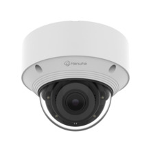 HANWHA CÁMARA IP SERIE Q 8MP DOMO ANTIVANDÁLICO VARIFOCAL MOTORIZADO 3.2-10.2MM, H.265/H.264/MJPEG, WIDESTREAM, 120DB WDR, ICR,