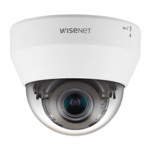 Hanwha QND-7082R cámara de vigilancia Almohadilla Cámara de seguridad IP Interior 2560 x 1440 Pixeles Techo/pared