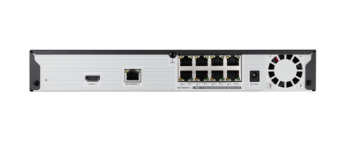 Hanwha QRN-830S Grabadore de vídeo en red (NVR) Negro (4)