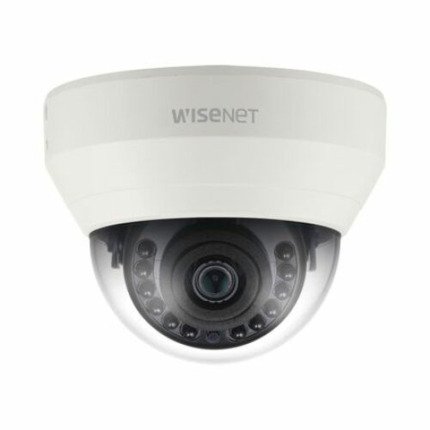 Comprar HCD-6020R Mini-domo 4 en 1 (AHD, TVI, CVI y CVBS), 2Mpx, Serie WiseNet HD, óptica fija 4mm, LEDs IR 20 m con ICR, WDR 120dB, interior, 12Vdc/24Vac