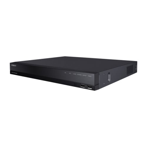 Hanwha Vision HRX-435 (NO HDD) DVR 4ch, 5 en 1 (4 AHD, HD-TVI, HD-CVI o CVBS y 6 IP), AHD/TVI 8Mpx@8ips/ch, RS485, 2 HDDs 6TB (n