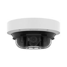 Hanwha Vision PNM-C16083RVQ Cámara multidireccional IP 4MPx, óptica motorizada 4 x 3.3-5.7mm, IR 15m, IA clasif objetos, Ciberse