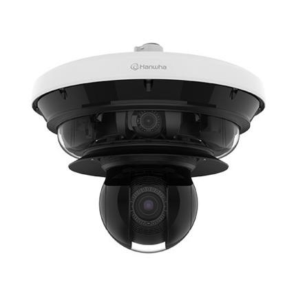 Comprar PNM-C34404RQPZ Cámara multidireccional IP 8MPx + PTZ 2Mpx zoom x40, 4 ópticas motor 3.3-5.7mm, IR 20/200m, IA, Ciberseguridad, WDR 120dB, IP66, IK10, NEMA4X, HiPoE