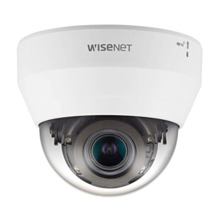 Hanwha Vision QND-6082R Cámara mini-domo IP 2Mpx, óptica motorizada 3.2-10mm, IR 20 m con ICR, WDR, H.265, SD, interior, 12Vdc/P
