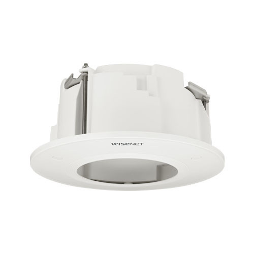 Hanwha Vision SHD-1600FPW Accesorio montaje empotrado minidomos PNV-9080R XNF-9010RV/8010R/8010RV XND-6085/6085V XNV-6085/6120/6