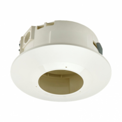 Hanwha Vision SHF-1500F Accesorio de empotrar para minidomos. Color marfil. Ø224.0 x 106.9mm.