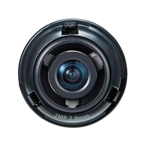 Hanwha Vision SLA-2M2800P Módulo lente para PNM-9320VQP de 2MP, óptica fija 2.8mm, WDR 150dB.