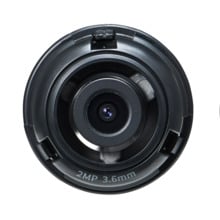 Hanwha Vision SLA-2M3600P Modulo lente para PNM-9320VQP de 2MP, óptica fija 3.6mm, WDR 150dB.