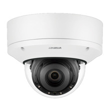 Hanwha Vision XND-9082RV Cámara mini-domo IP 8Mpx, óptica motorizada 2.8-8.4mm, IR 40m, WDR 150dB, analítica avanzada, cibersegu