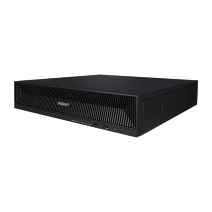 Comprar XRN-6410B2 NVR de 64 ch compatible con cámaras de hasta 32Mpx, 400 Mbps, ciberseguridad, H.265, 8 HDD 10TB (n.incl.), HDMI1 y HDMI2, 3xRJ45,8E/4Salarm.