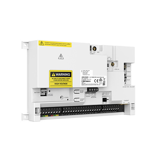 HIKAXPRO DS-PA502-128 Placa principal de AX Hybrid Pro, hasta 128 zonas, de Grado 2, incluye conexión IP y WiFi.