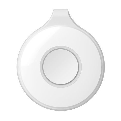 HIKAXPRO DS-PDEBP1-EG2-WE Pulsador emergencia de vía radio colgante bidireccional de un botón para centrales AX PRO HUB. Grado 2