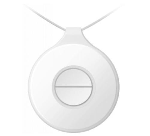 HIKAXPRO DS-PDEBP2-EG2-WE Pulsador emergencia de vía radio colgante bidireccional de doble botón para centrales AX PRO HUB. Grad
