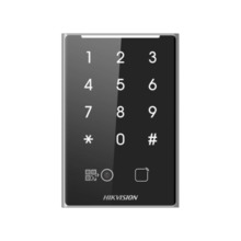 HIKVISION ACCESS CONTROL DS-K1109DKB-QR Lector de Tarjetas Proximidad EM - Códigos QR - Teclado Contraseña Comunicación RS485 Wi