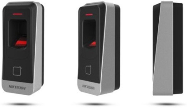 HIKVISION ACCESS CONTROL DS-K1201AMF Lector Huellas Dactilares Tarjeta Mifare M1 Montaje Superficie Zumbador Tamper Hikvision (1)